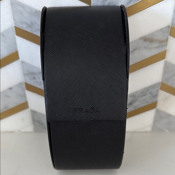 Prada Cat Eye Sunglasses Marbled Tortoise Brown Lens - Picture 15 of 15